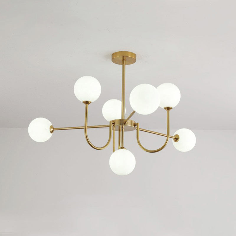 Luxury Globe Glass Chandelier - LM1082 - Lumora