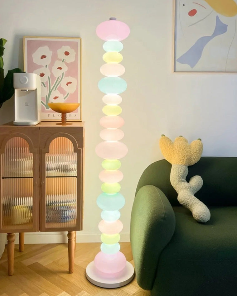 Colorful Glass Floor Lamp - LM1126