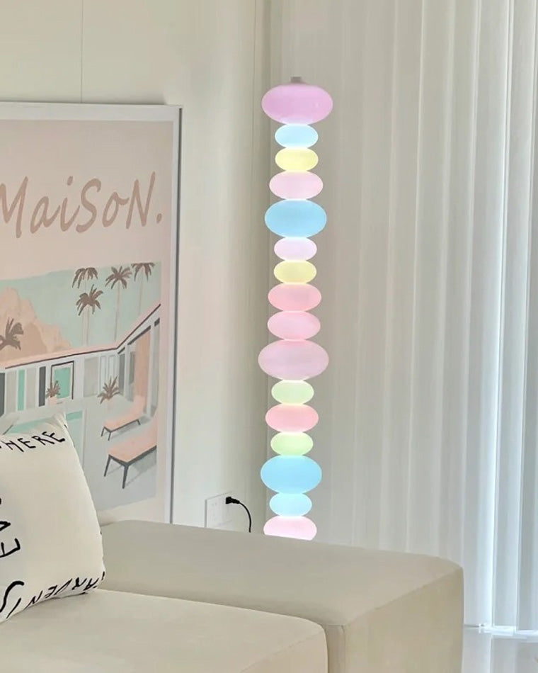 Colorful Glass Floor Lamp - LM1126