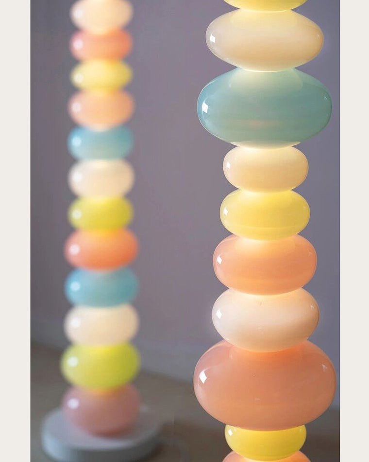 Colorful Glass Floor Lamp - LM1126
