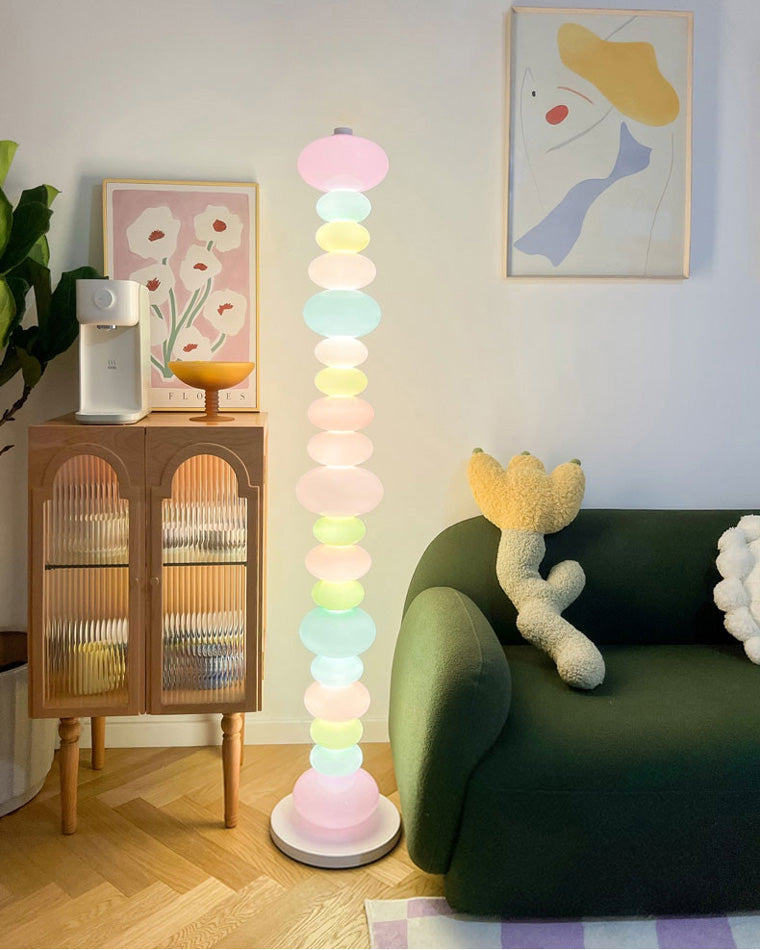 Colorful Glass Floor Lamp - LM1126
