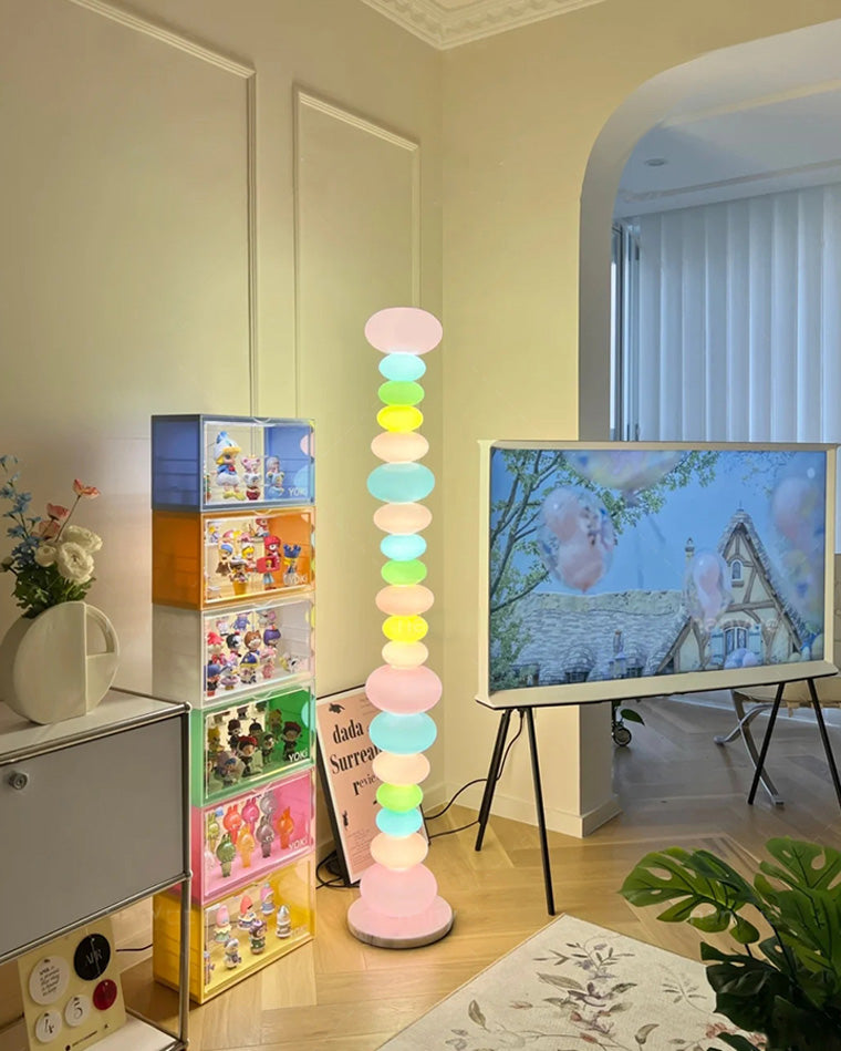 Colorful Glass Floor Lamp - LM1126