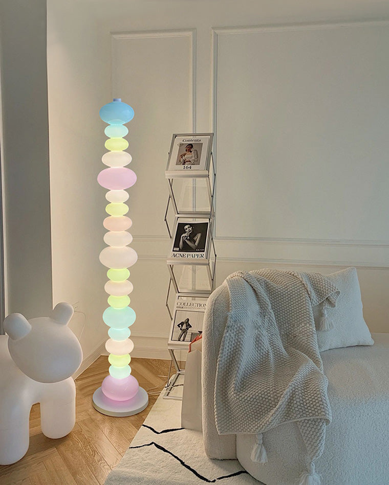 Colorful Glass Floor Lamp - LM1126