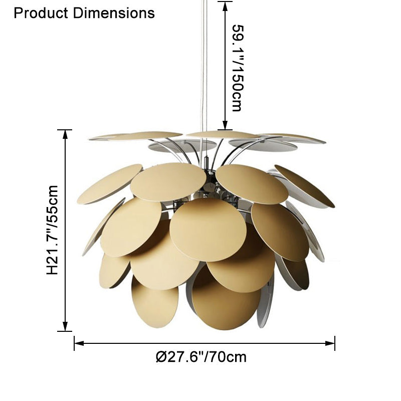 Luxury Modern Pineapple Pendant Chandelier - LM1083 - Lumora