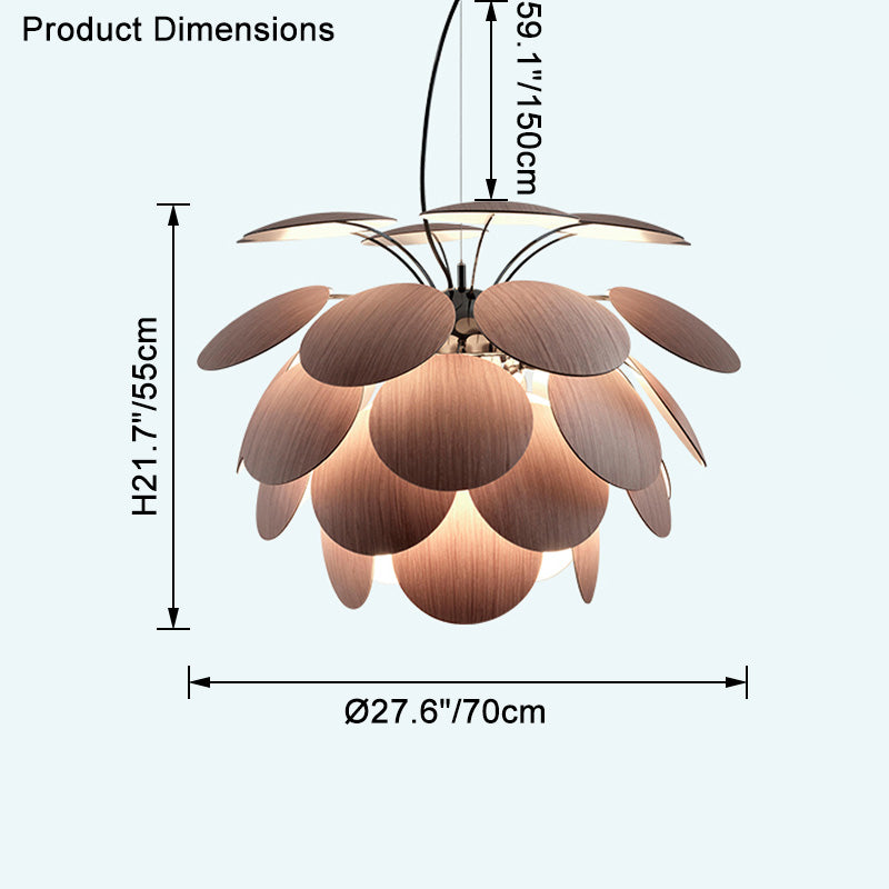 Luxury Modern Pineapple Pendant Chandelier - LM1083 - Lumora