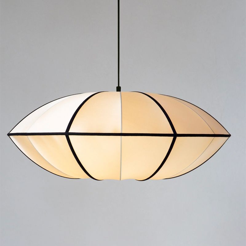 Japanese Vintage Fabric Pendant Light – LM1058 - Lumora