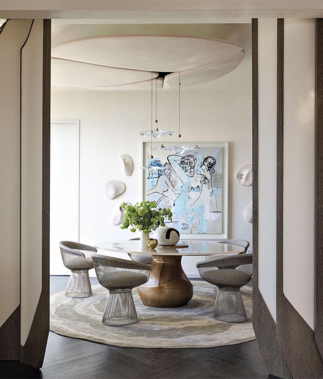 Glass Disc Pendant Light - LM1117