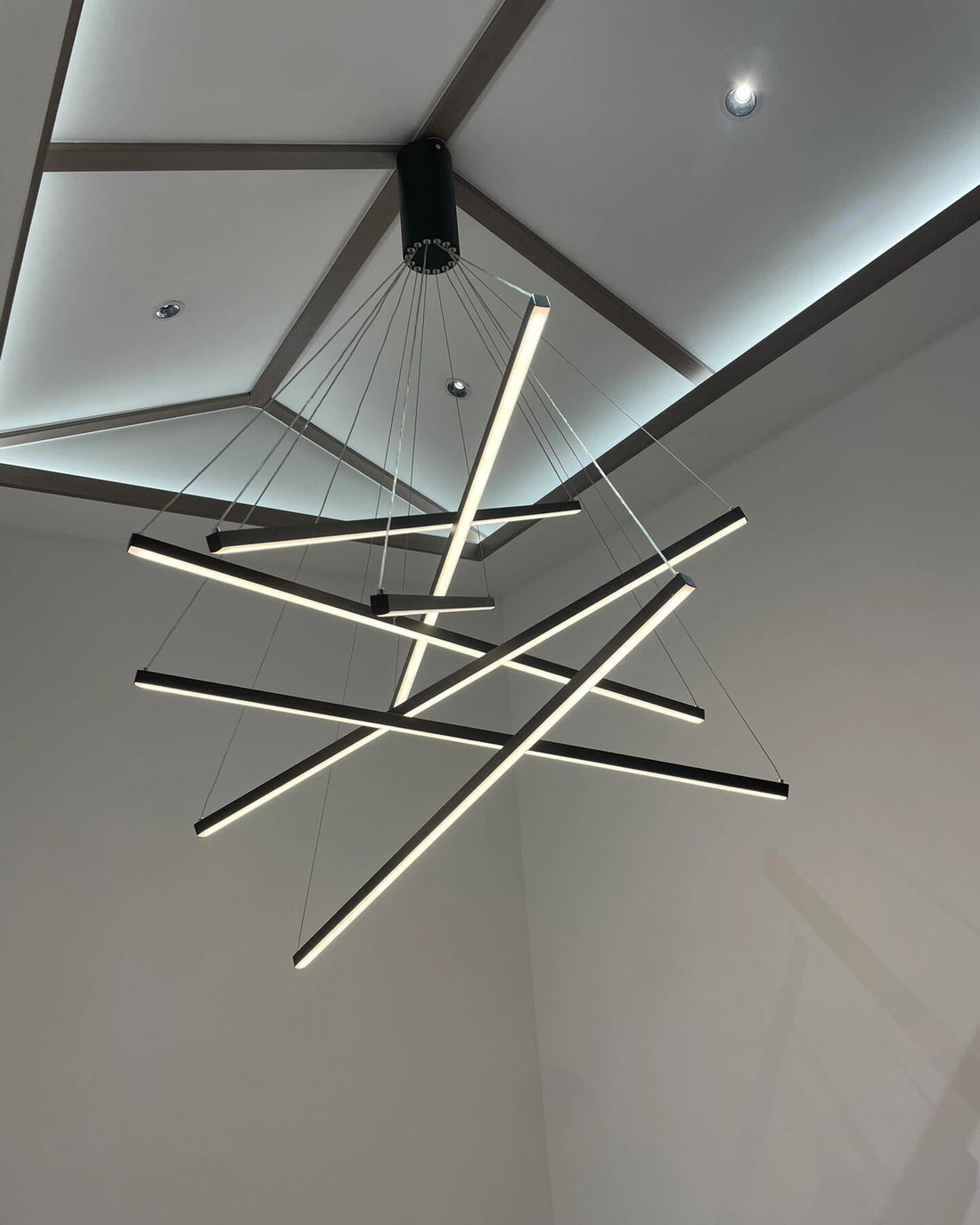Multi-Sticks LED Chandelier - LM1033 - Lumora