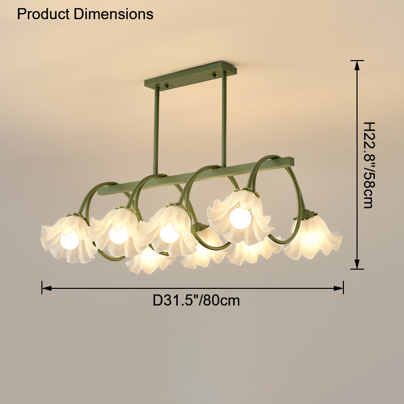 Vintage Floral Chandelier - LM1119