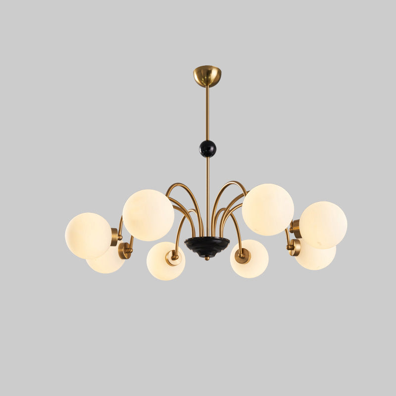 Glass Globe Chandelier - LM1081 - Lumora