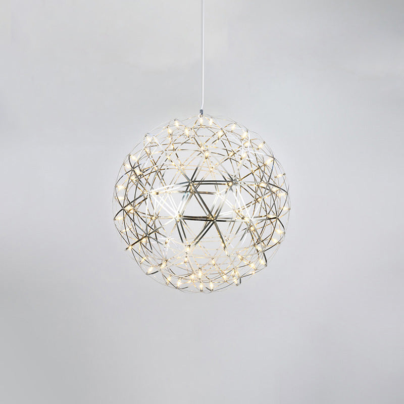Luxury Chrome LED Sphere Chandelier - LM1073 - Lumora