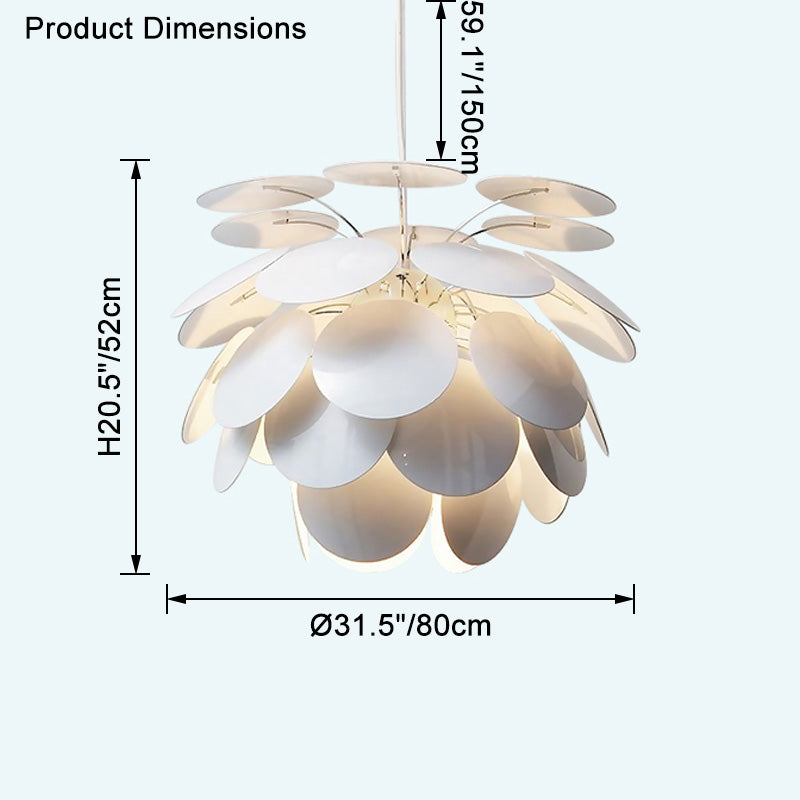 Luxury Modern Pineapple Pendant Chandelier - LM1083 - Lumora