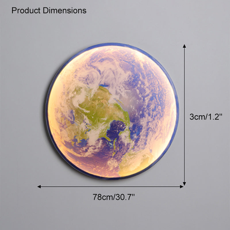 Moon & Earth LED Wall Sconce - LM1025