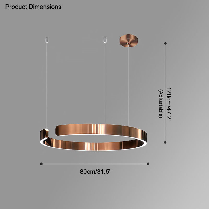 Modern Ring LED Chandelier - LM1036 - Lumora