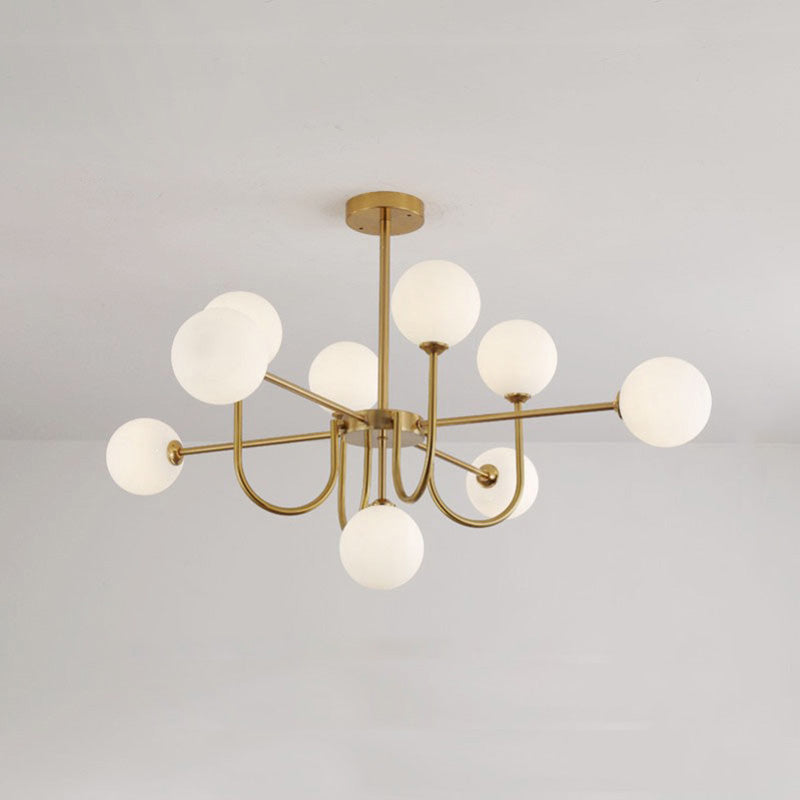 Luxury Globe Glass Chandelier - LM1082 - Lumora