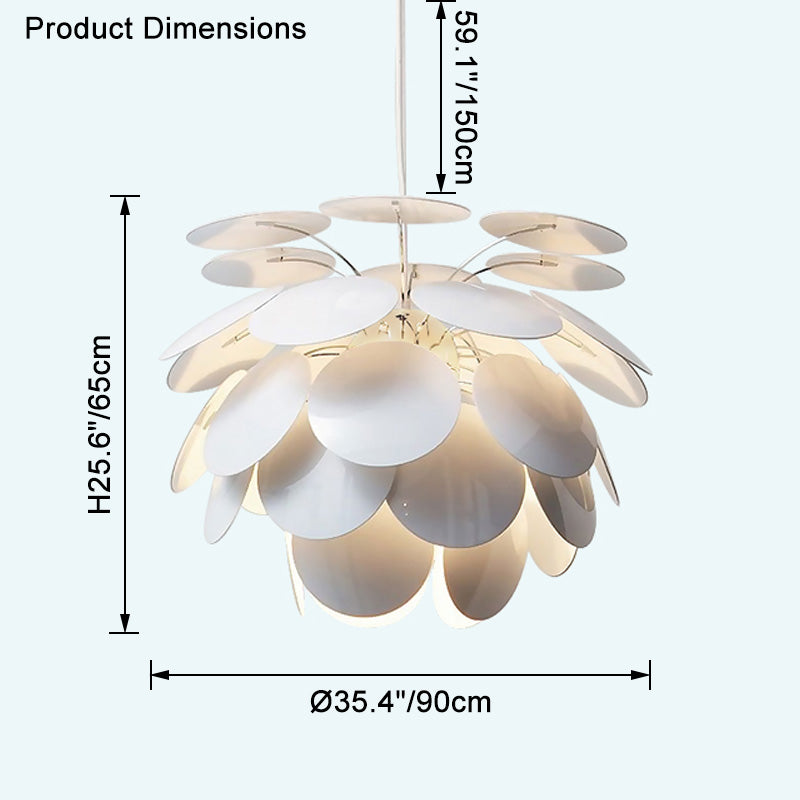Luxury Modern Pineapple Pendant Chandelier - LM1083 - Lumora