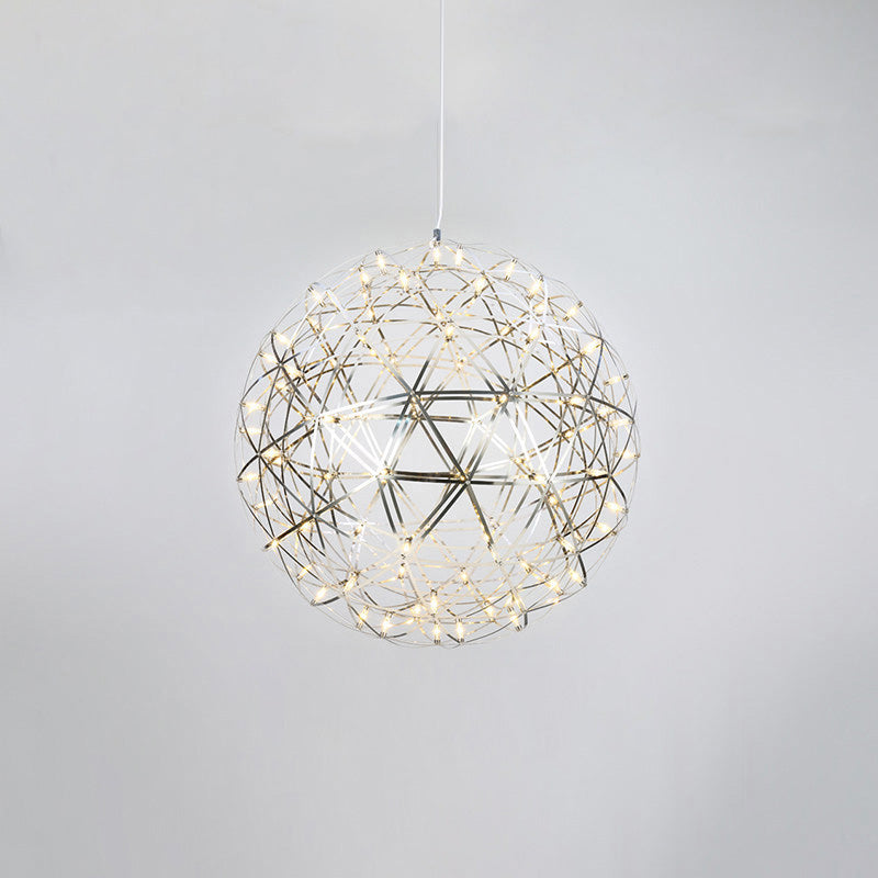 Luxury Chrome LED Sphere Chandelier - LM1073 - Lumora