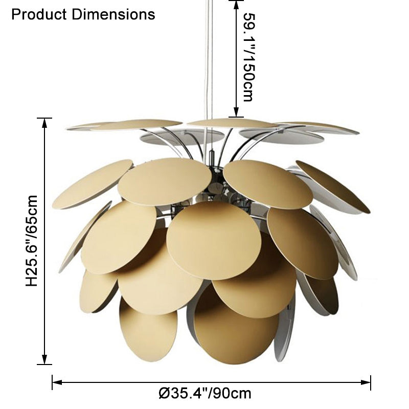Luxury Modern Pineapple Pendant Chandelier - LM1083 - Lumora
