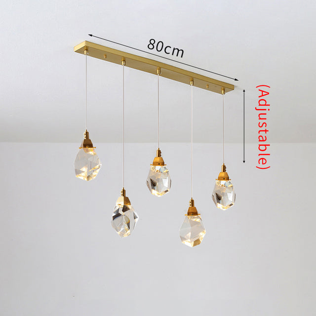 Cascading Crystal Pendant Chandelier-LM1040 - Lumora
