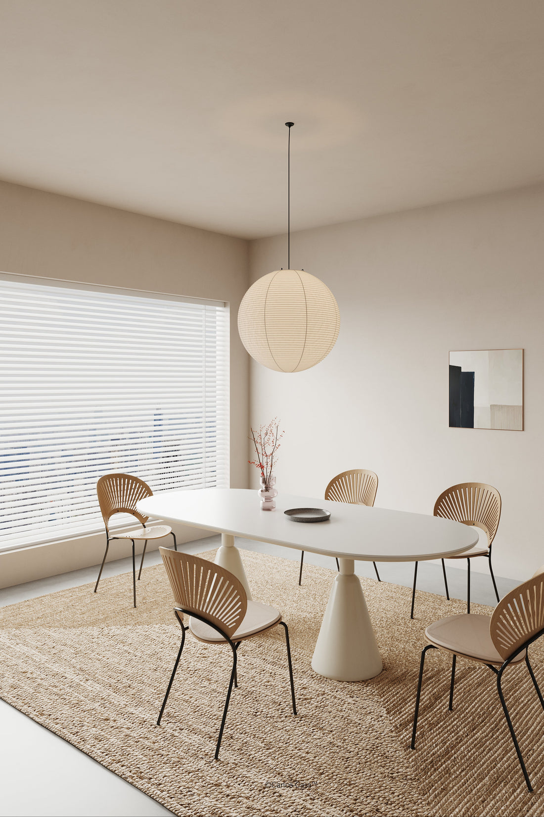 Akari Paper Pendant Lamp - LM1044 - Lumora