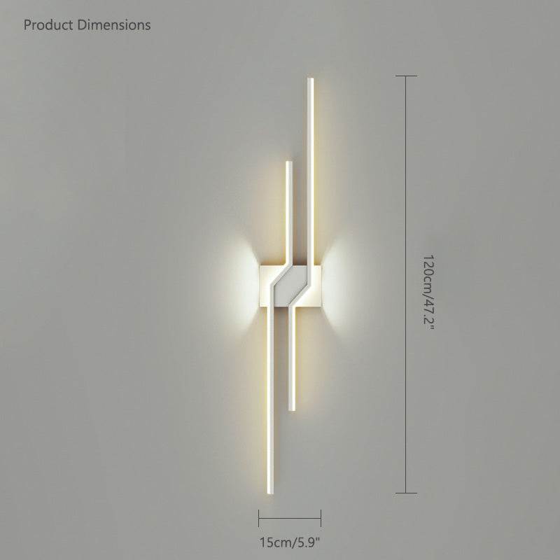 Sculptural Up Down Wall Sconce-LM1039