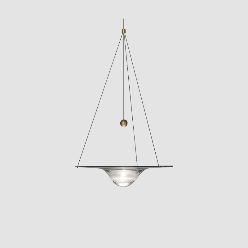 Glass Disc Pendant Light - LM1117