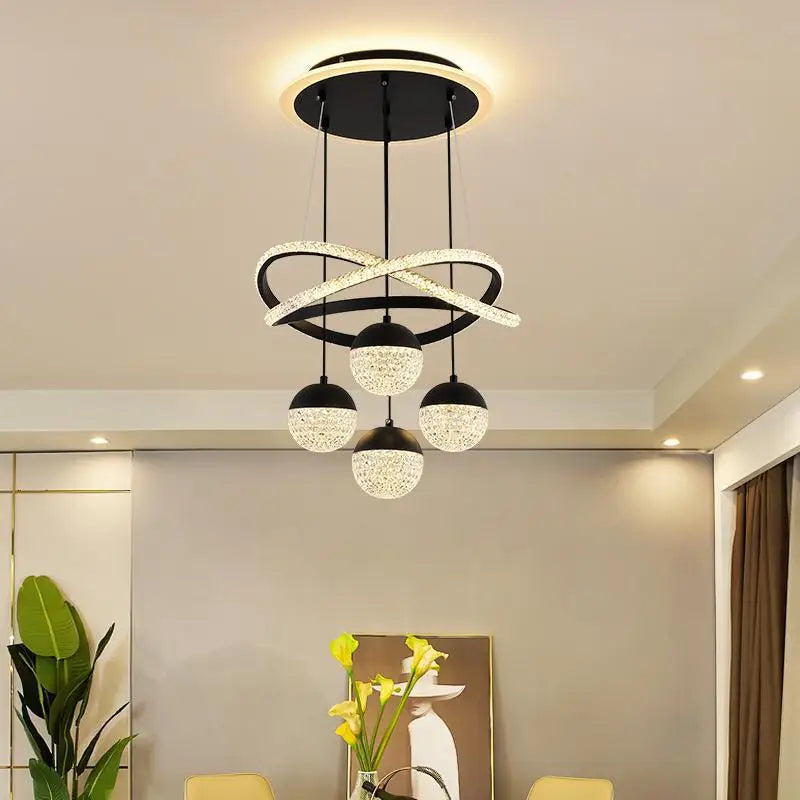 Modern LED Crystal Chandelier - LM1129