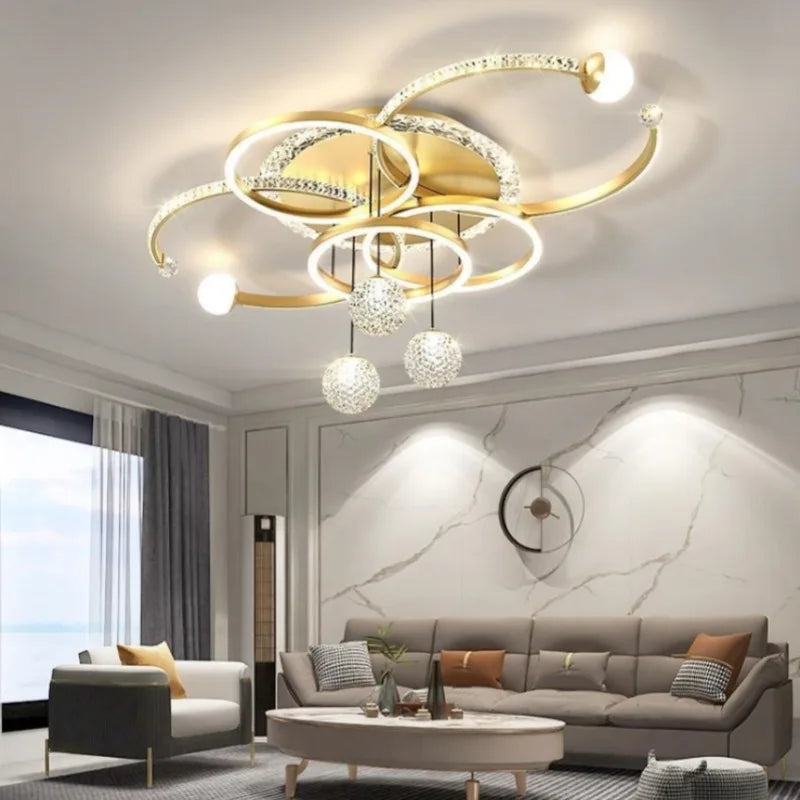 LED Crystal Chandelier 110cm - LM1130