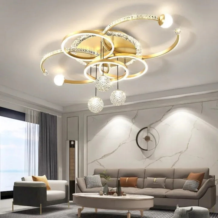 LED Crystal Chandelier 110cm - LM1130