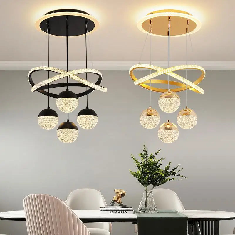 Modern LED Crystal Chandelier - LM1129