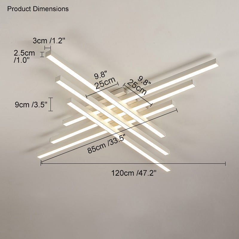 Crossline Flush Light - LM1007 - Lumora