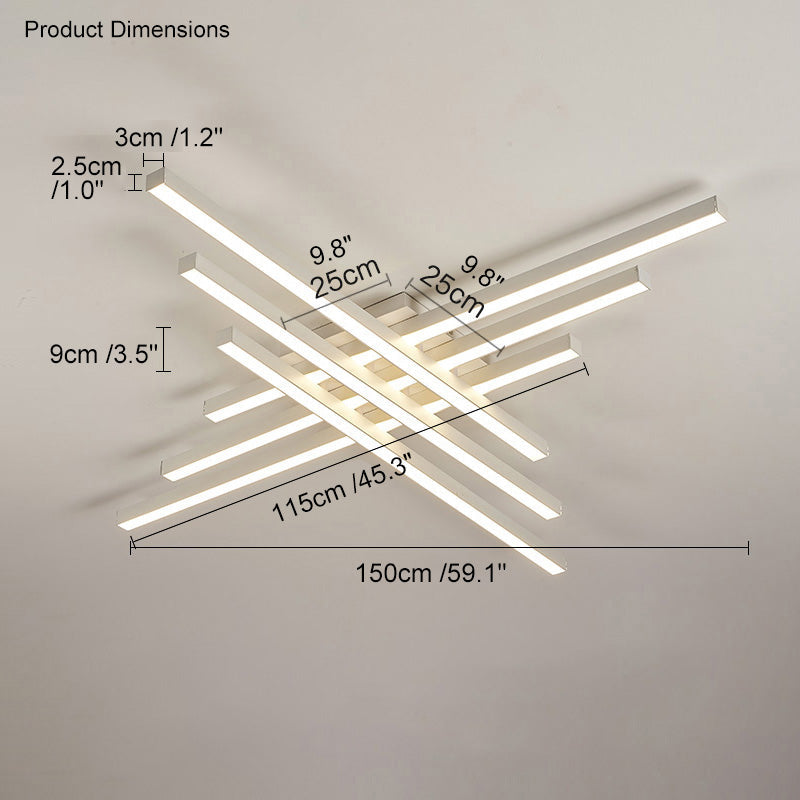 Crossline Flush Light - LM1007 - Lumora
