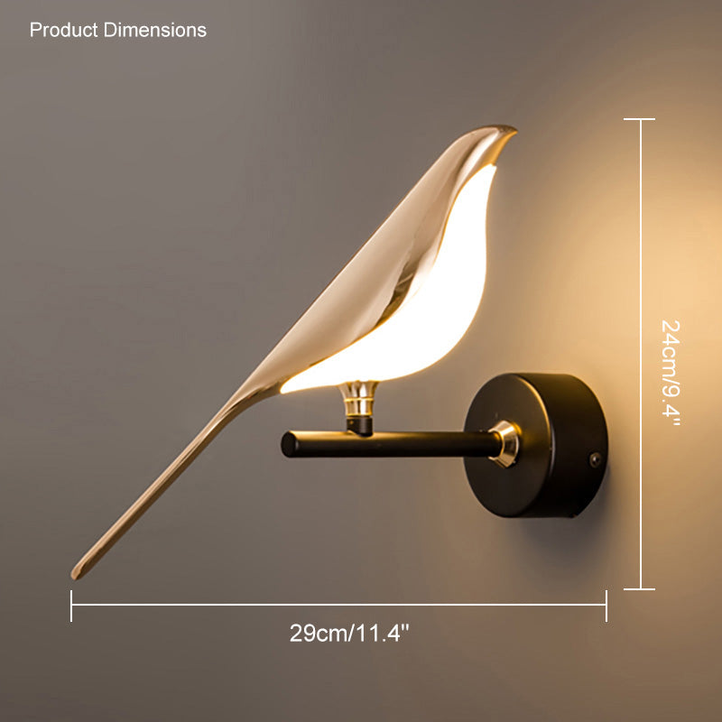 Gold Birds LED Wall Sconce - LM1017