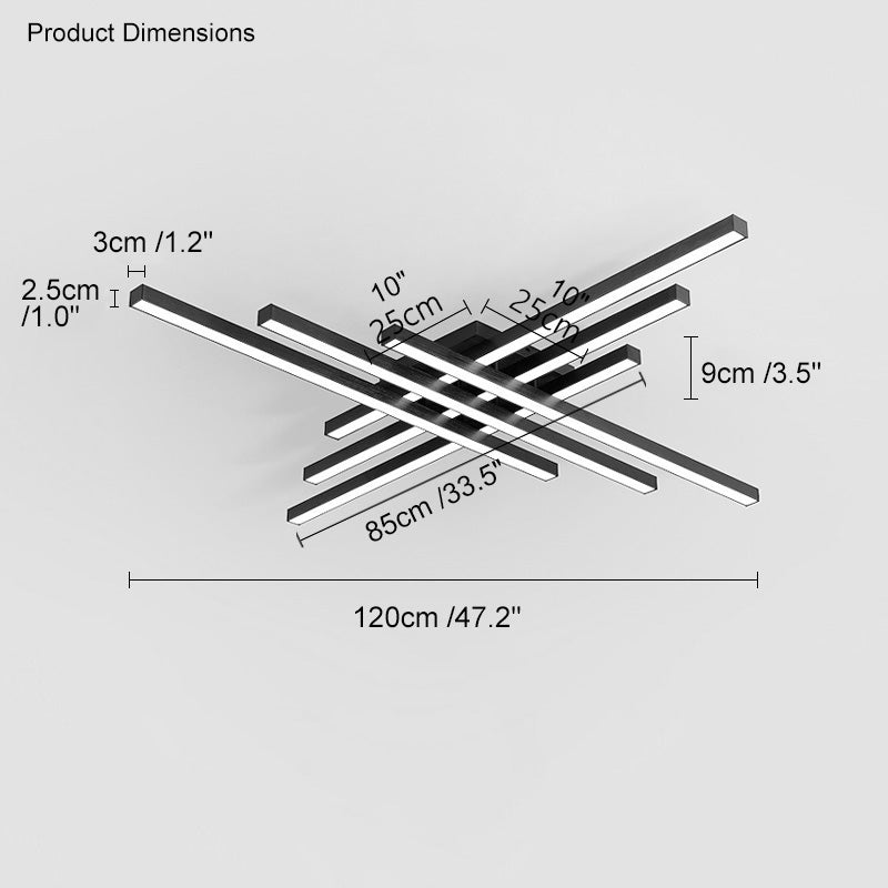 Crossline Flush Light - LM1007 - Lumora