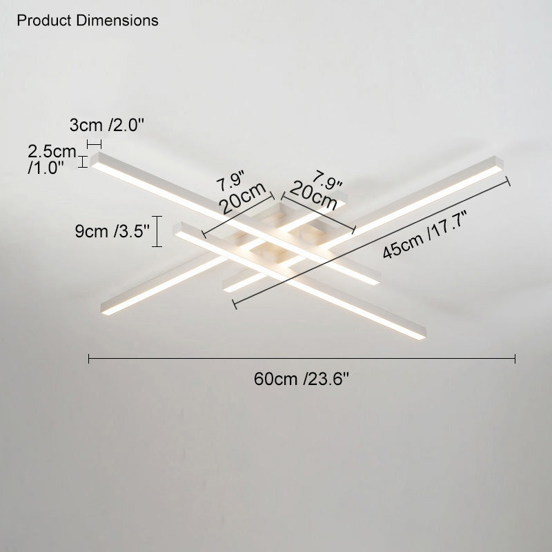 Crossline Flush Light - LM1007 - Lumora