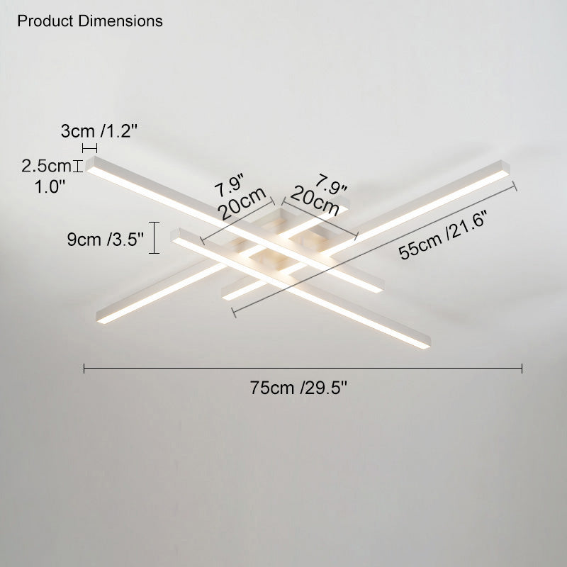 Crossline Flush Light - LM1007 - Lumora