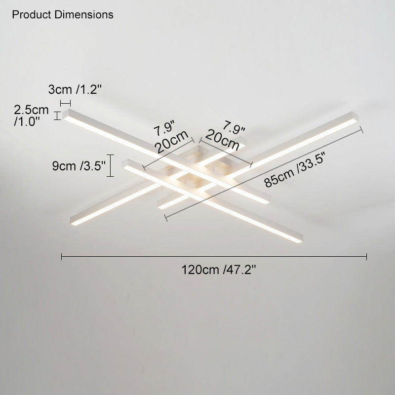 Crossline Flush Light - LM1007 - Lumora