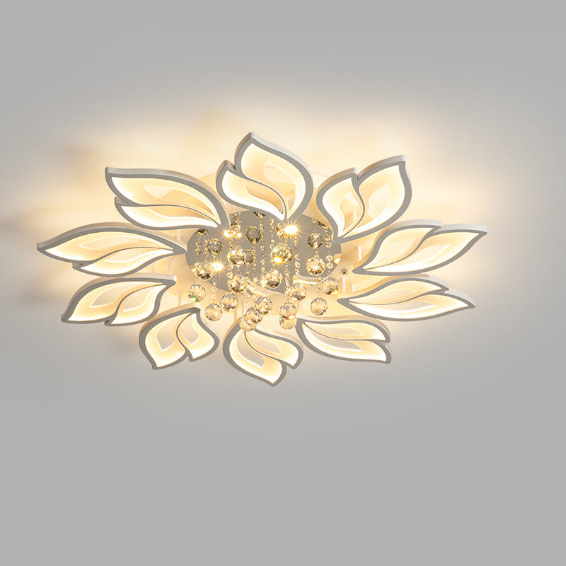 Luxury Modern LED Crystal Ceiling Chandelier - LM1123