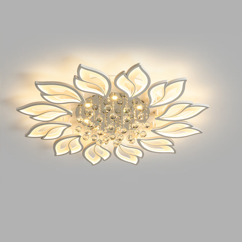 Luxury Modern LED Crystal Ceiling Chandelier - LM1123