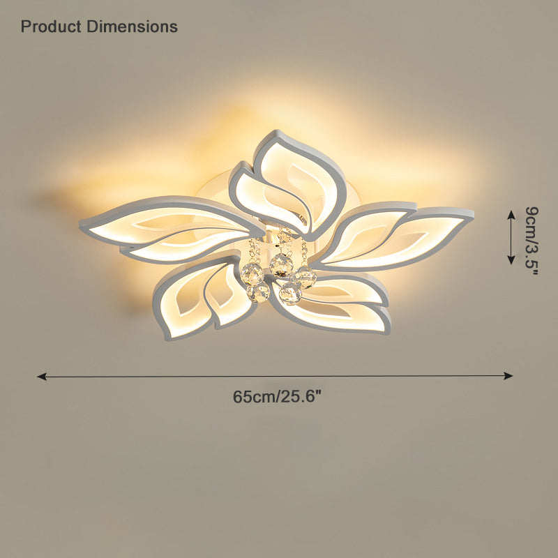 Luxury Modern LED Crystal Ceiling Chandelier - LM1123