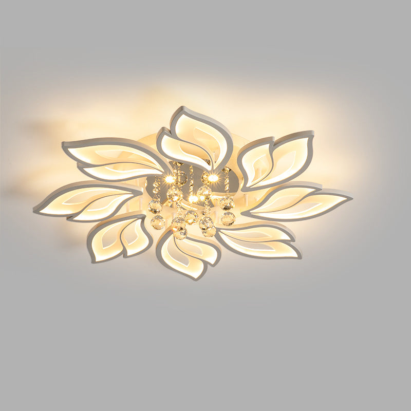 Luxury Modern LED Crystal Ceiling Chandelier - LM1123