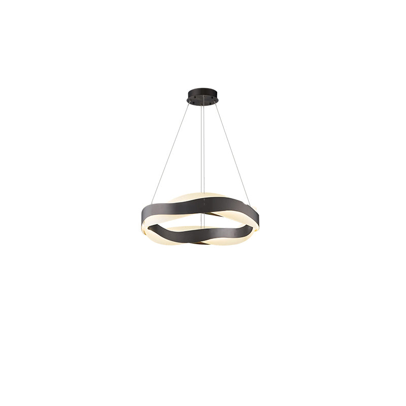 Modern Wave LED Chandelier - LM1070 - Lumora