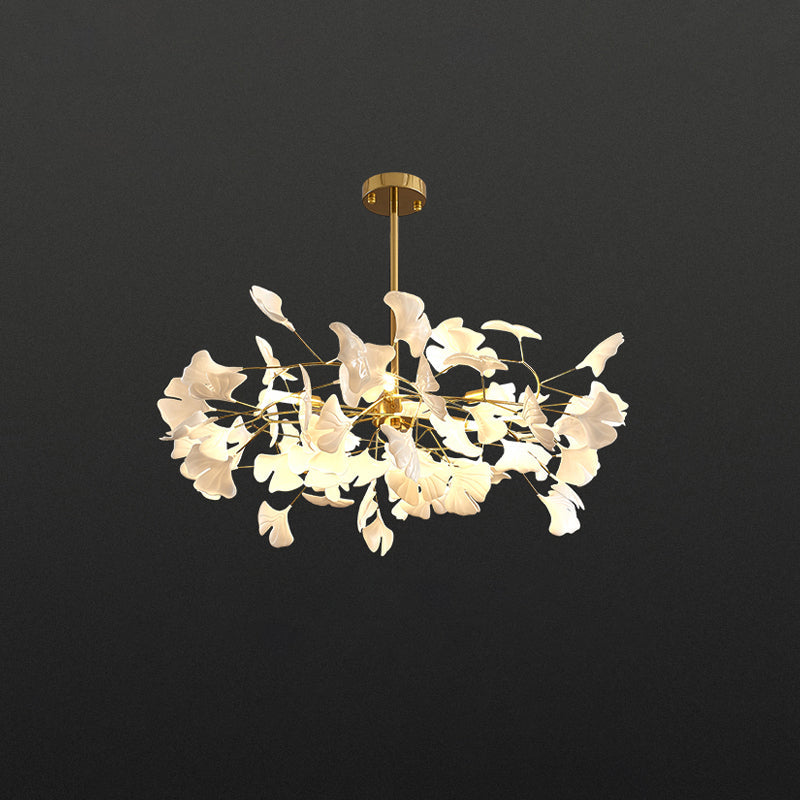 Gingko Leaf LED Chandelier - LM1035 - Lumora