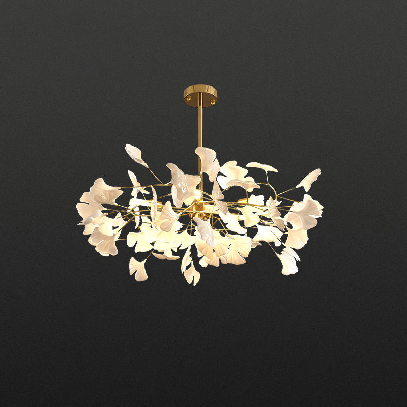 Gingko Leaf LED Chandelier - LM1035 - Lumora