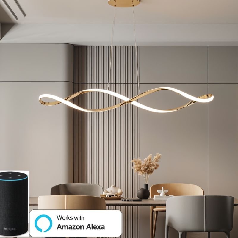 Curlicue Chandelier - LM1010 - Lumora