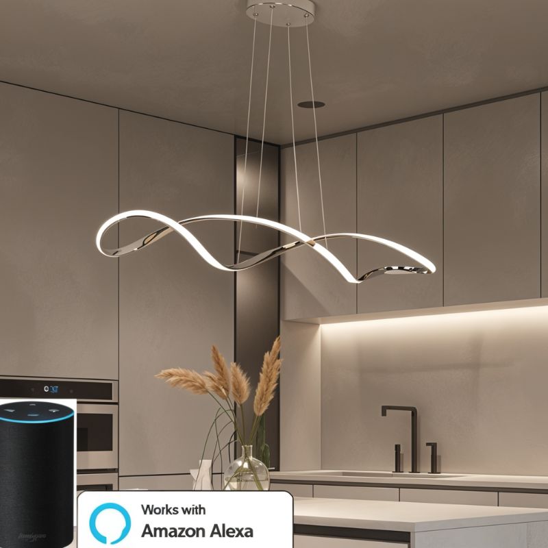 Curlicue Chandelier - LM1010 - Lumora