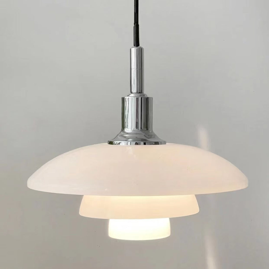 Nordic Milk Glass Pendant Light - LM1037 - Lumora