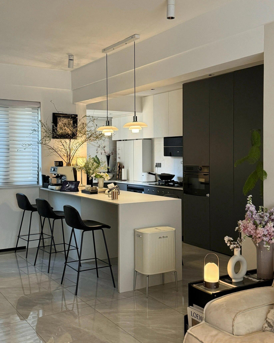Nordic Milk Glass Pendant Light - LM1037 - Lumora