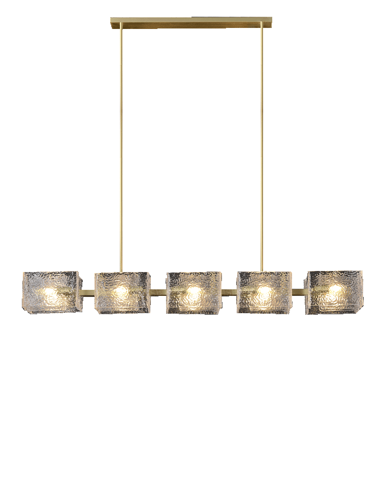 Aurora Ripple Linear Chandelier - LM1093 - Lumora