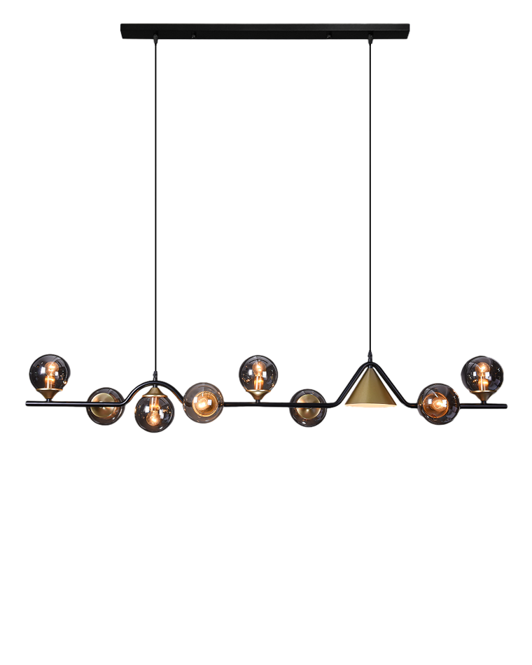 Modern Wave LED Chandelier - LM1071 - Lumora